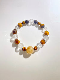 DESTINY SERIES - Sunlit Golden Mountain (日照金山) Crystal Bracelet