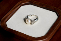 Bow Knot - Freshwater Pearl Ring