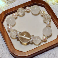 White Christmas Bracelet